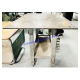 Homemade Steel Plate Workbench 34x35x36"
