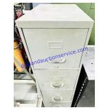 Metal 4 Drawer Filing Cabinet 15x24x52"