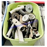 Tote of Scrap Metal (Extremely Heavy)