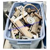 Tote of Scrap Metal (Extremely Heavy)