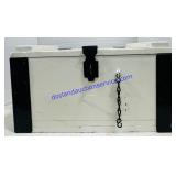 Wooden Latching Storage Crate