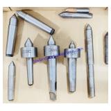 Lot of Machinist Lathe Centres