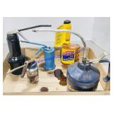 4 Oil Cans & Fuel System Cleaner