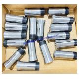 Lot of Round Lathe Collets