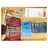 Boring Bits, Files, Volt Meter, Etc