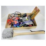 Safety Glasses, Brush, Etc