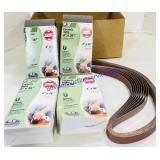 Lot of Sandpaper Belts