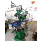 Bridgeport 1 Hp 3 Phase Mill & Attachments