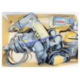 (4) Corded Drills