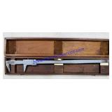 Starrett 123 Large Precision Vernier Calipers