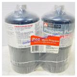 (2) Ozark Trail Sealed Propane Fuel Canisters
