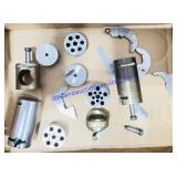 Lot of Mixed Metal Machinist Tool Parts