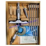 Mitutoyo Precision Depth Micrometer Set