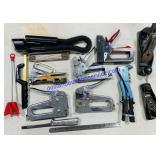 Staplers, Riveter, Bench Planes, Etc