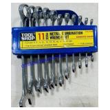 Tool Shop 11 Piece Metric Combination Wrench Set