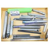 Lot of Boring Bars & Mixed Lathe Equipment