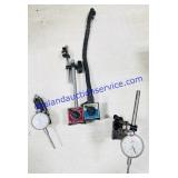 2 Dial Indicators & 2 Magnetic Indicator Holders