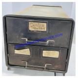 Steel Parts Bin w/ Nuts, Bolts, Etc (11x11x25")
