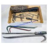 Crowbars, Hex Keys, Brush, Etc