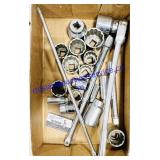 Large Ratcheting Socket Set