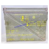Large Metal Ammunition Box 18x14x8"