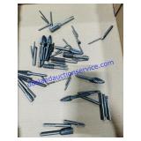 Lot of Knurling Drill Bits