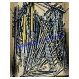 Lot of Standard Drill Bits