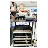 Thin Belt Sander & Brush Motor w/ Stand