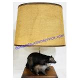 Breyer Brown Bear & Cub Lamp w/ Shade