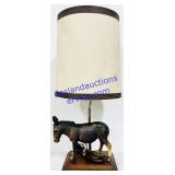 Breyer Donkey Lamp w/ Shade