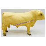 Breyer Charolais Bull Alabaster