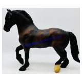 Breyer Traditional Dark Dapple Grey Friesian