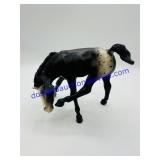 Breyer Traditional Scratching Foal Black Appaloosa