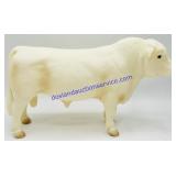 Breyer Charolais Bull Alabaster