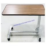 Pressboard & Veneer Top Rolling Metal Cart