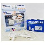 Vtech Audio Monitor and Olympus Digital Camera