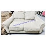 Grey Upholstery Love Seat (61x32x36')