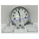 Clock, Night Lights & Glass Dishes