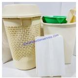 Plastic Laundry Basket, Trash Cans, Pails &