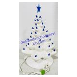 Ceramic Lighted & Musical Christmas Tree