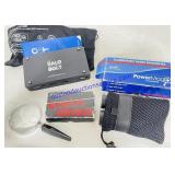 Halo Bolt Portable Battery Jumper, Binoculars &