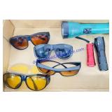 Flashlights and Sunglasses