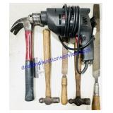 Hammers, Files, & Corded Drill