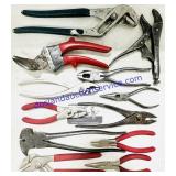 Lot of Mixed Pliers