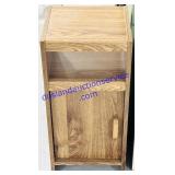 Pressboard & Veneer Small End Table/Cabinet