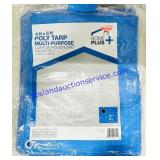 (3) New 4x6' Poly Tarps