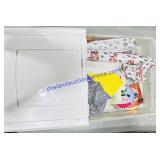 Wrapping Paper & Supplies in Sterilite Container