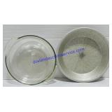 Glass Pyrex Dish & Pie Dish