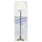 5' Working Metal Standing Lamp w/ Damaged Shade
