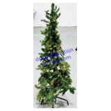 4' Pine Faux Christmas Tree (Working Lights)